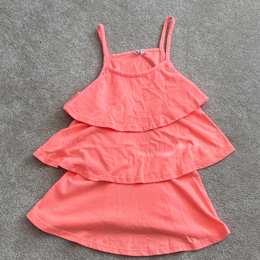 FabKids Coral Layered Tank Top